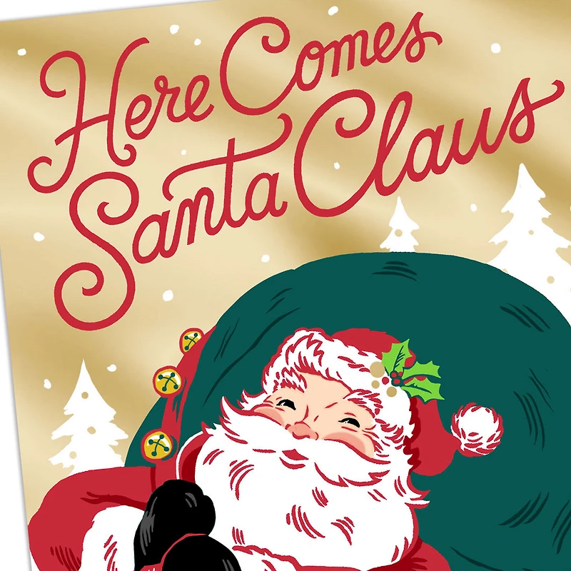 Here Comes Santa Claus Money Holder Christmas Card for only USD 2.00 | Hallmark