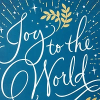 Joy to the World on Blue Boxed Christmas Cards, Pack of 40 for only USD 15.49 | Hallmark