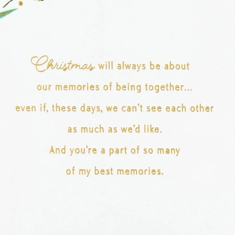 You're a Part of My Best Memories Christmas Card for Brother for only USD 4.99 | Hallmark