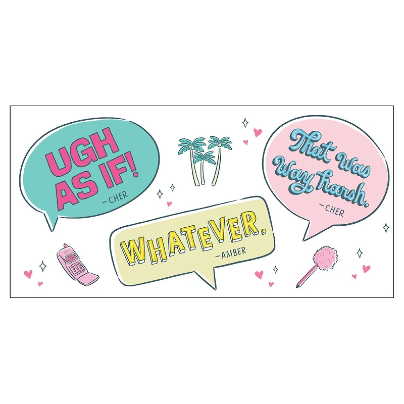 Clueless Quotes Collectible Drinking Glass, 13.5 oz. for only USD 16.99 | Hallmark