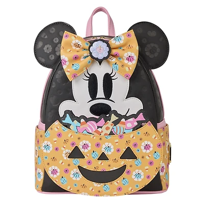 Loungefly Disney Minnie Mouse Glow Pumpkin Mini Backpack for only USD 80.00 | Hallmark