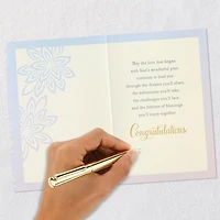 A Lifetime of Blessings Religious Wedding Card for only USD 5.99 | Hallmark