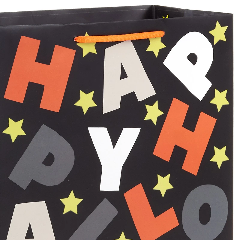 13" Happy Halloween Letters Large Gift Bag for only USD 4.49 | Hallmark