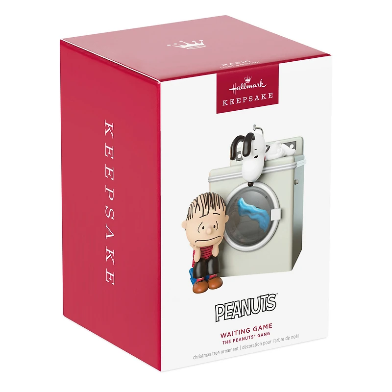 The Peanuts® Gang Waiting Game Ornament With Light and Motion for only USD 39.99 | Hallmark