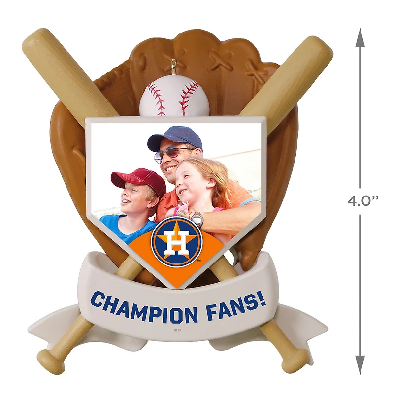 MLB Houston Astros™ Baseball Personalized Ornament, Custom Photo and Text for only USD 30.99 | Hallmark