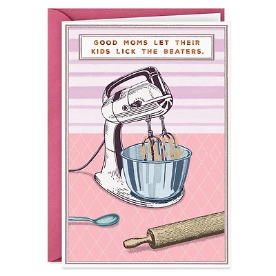 Lick the Beaters Funny Mother's Day Card for Mom for only USD 3.99 | Hallmark
