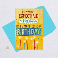 16" Make a Fuss Cake Pop-Up Jumbo Birthday Card for only USD 14.99 | Hallmark