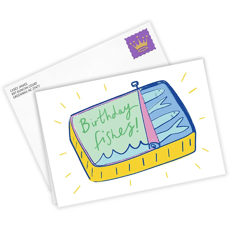 Silly Sardines Funny Custom Birthday Card for only USD 4.99 | Hallmark