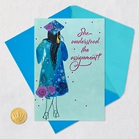 She Understood the Assignment Graduation Card for Her for only USD 4.59 | Hallmark