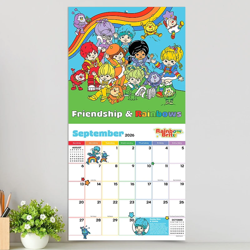 Time Factory Rainbow Brite You've Got the Power 2026 Wall Calendar for only USD 16.99 | Hallmark