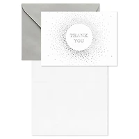 Silver Sparkle Blank Thank You Notes, Pack of 10 for only USD 10.49 | Hallmark