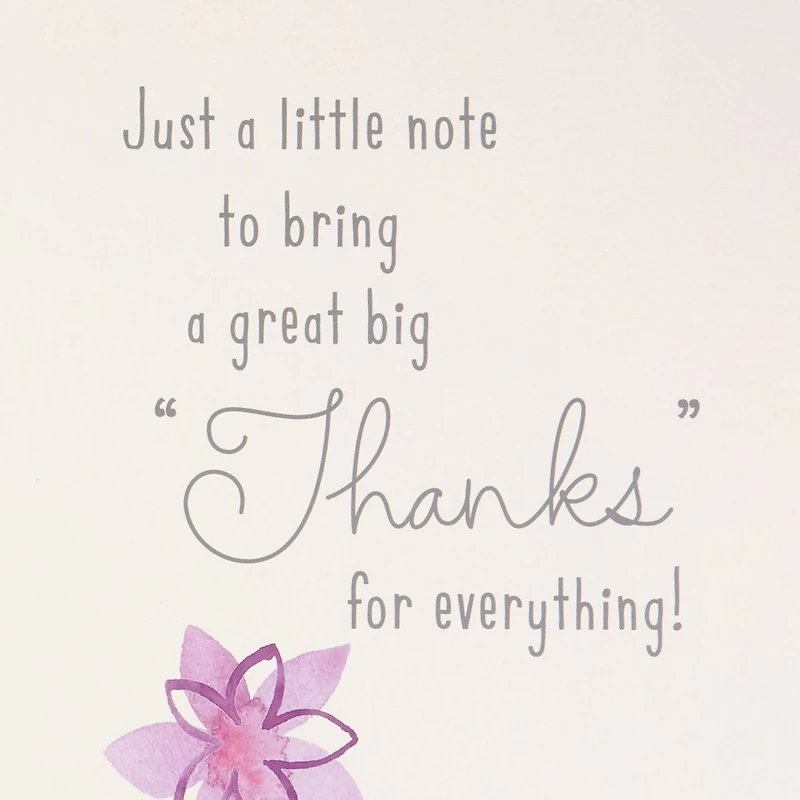 16" Dog With Flowers Jumbo Thank-You Card for only USD 9.99 | Hallmark