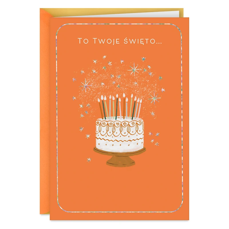 You're Wonderful Polish-Language Birthday Card for only USD 2.99 | Hallmark