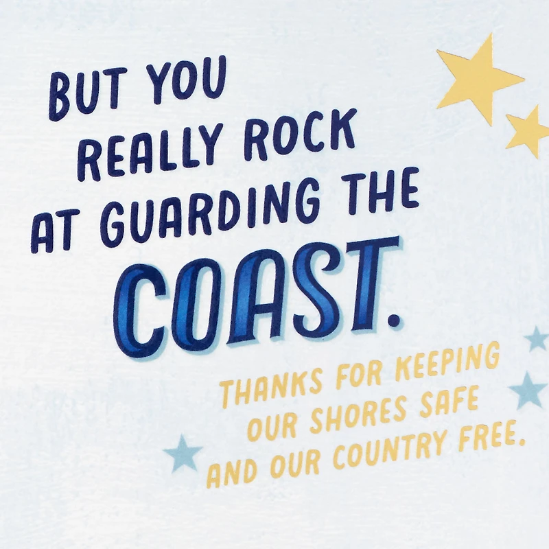 Safe Shores Coast Guard Veterans Day Card for only USD 2.99 | Hallmark