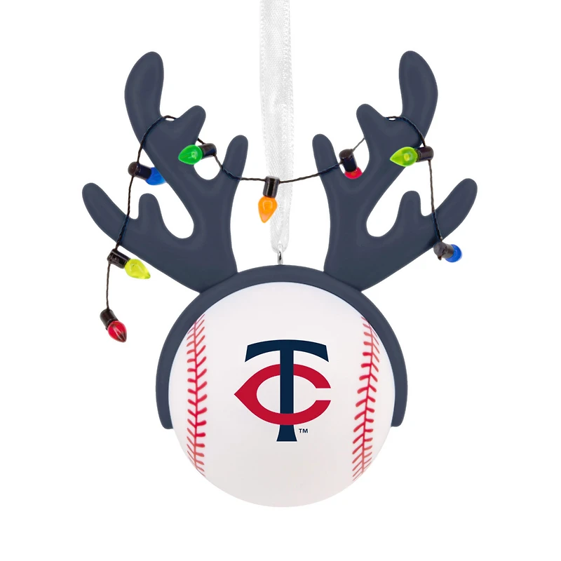 MLB Minnesota Twins™ Reindeer Baseball Hallmark Ornament for only USD 12.99 | Hallmark
