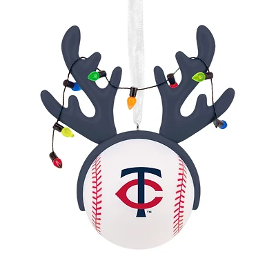 MLB Minnesota Twins™ Reindeer Baseball Hallmark Ornament for only USD 12.99 | Hallmark