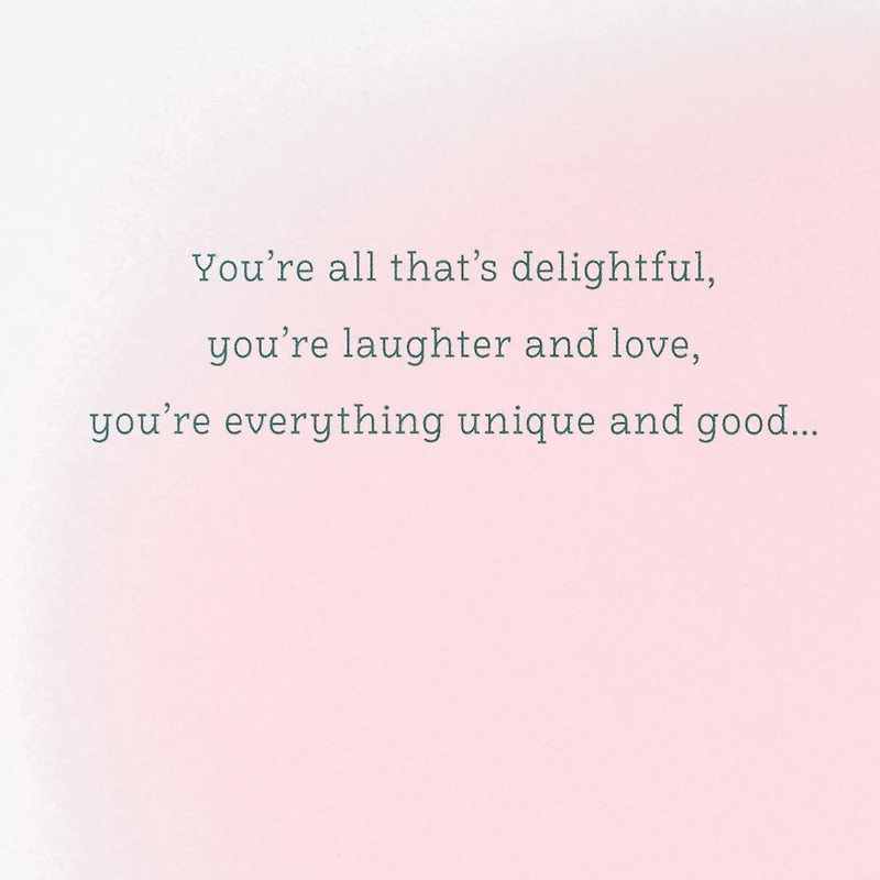 You're All That's Delightful Christmas Card for Granddaughter for only USD 5.99 | Hallmark