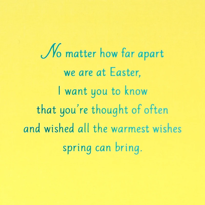 Sending Smiles Across the Miles Easter Card for only USD 4.59 | Hallmark