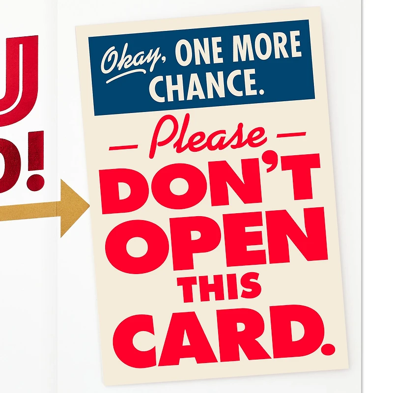 Do Not Look Funny Birthday Card with Mini Cards for only USD 5.59 | Hallmark