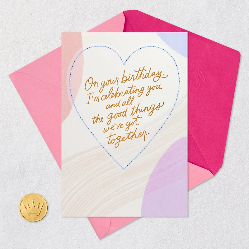 Lucky Me, Amazing You Romantic Birthday Card for only USD 6.99 | Hallmark