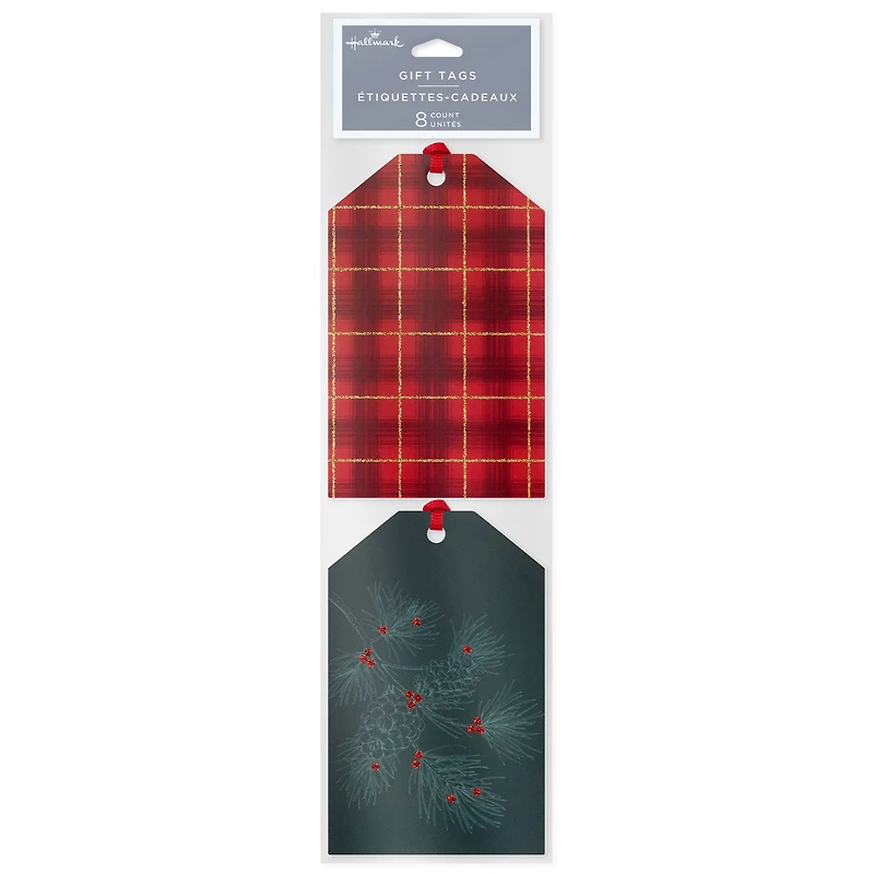 'Tis the Season 8-Pack Assorted Holiday Gift Tags for only USD 3.99 | Hallmark
