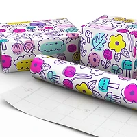 Floral Doodles Wrapping Paper, 20 sq. ft. for only USD 4.99 | Hallmark