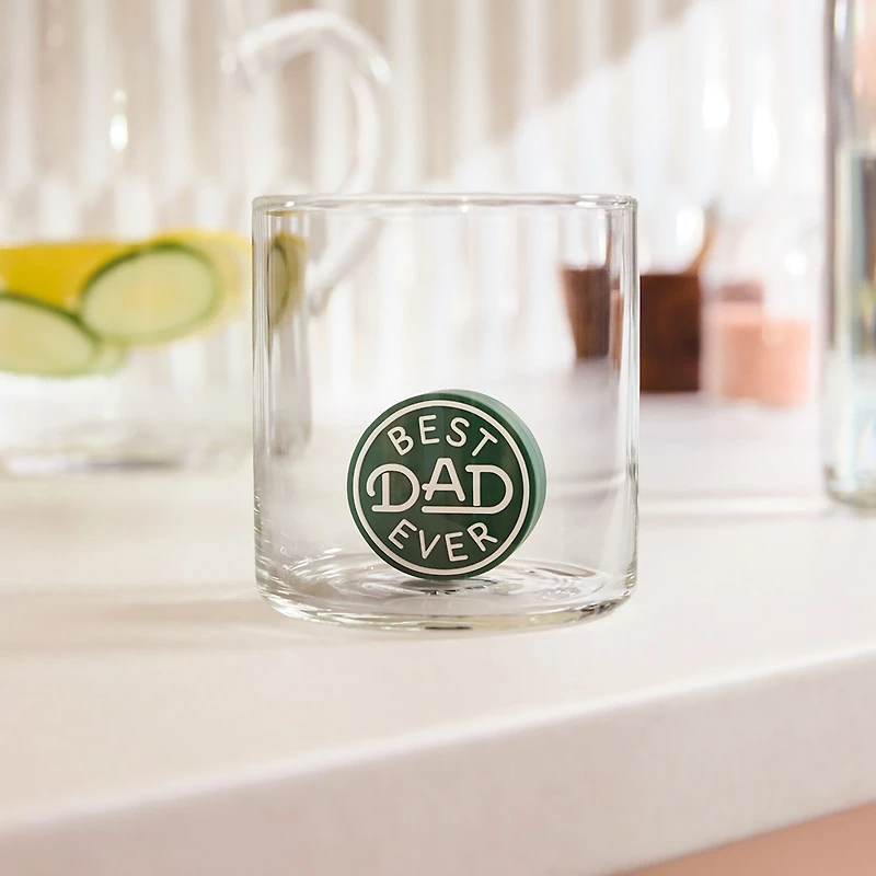 Charmers Best Dad Ever Green Silicone Charm for only USD 8.99 | Hallmark