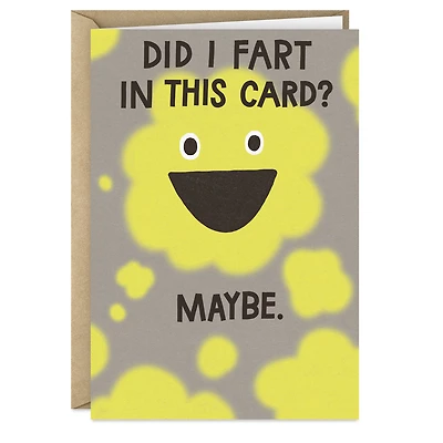 Fart in a Card Funny Birthday Card for only USD 3.99 | Hallmark