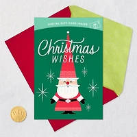 Merry Mod Santa Gift Card Greeting Christmas Card for only USD 4.99 | Hallmark