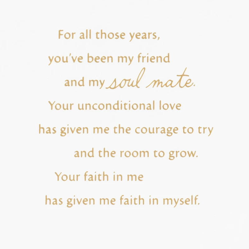 My Friend and My Soulmate 60th Anniversary Card for Spouse for only USD 6.59 | Hallmark