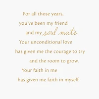 My Friend and My Soulmate 60th Anniversary Card for Spouse for only USD 6.59 | Hallmark