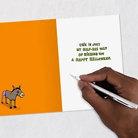Half-Ass Wishes Funny Halloween Card for only USD 3.69 | Hallmark
