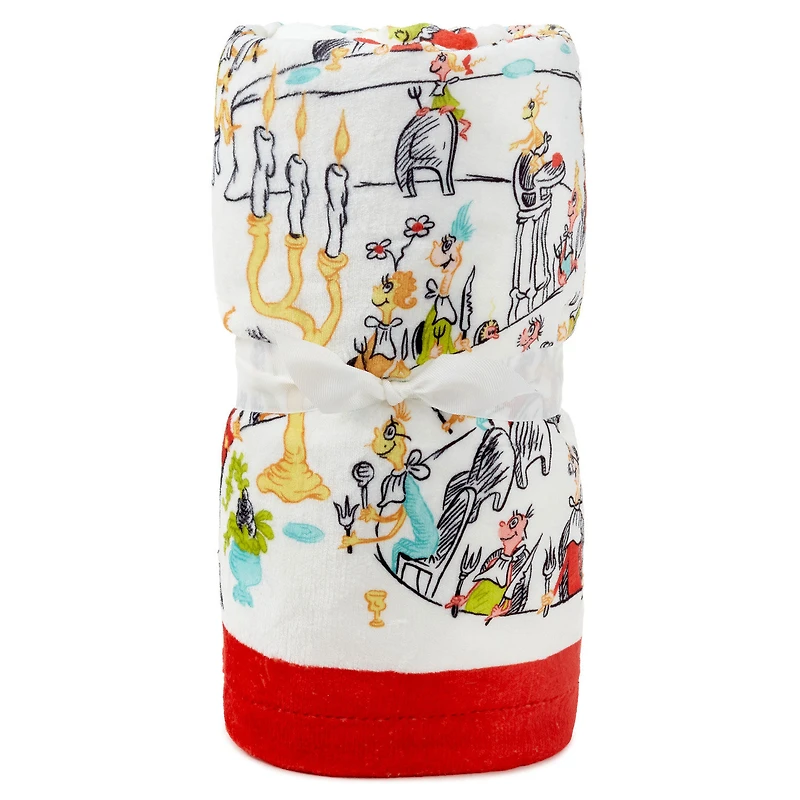 Dr. Seuss's How the Grinch Stole Christmas!™ Storybook Scenes Throw Blanket, 50x60 for only USD 39.99 | Hallmark