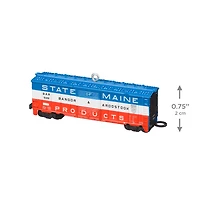 Lionel® Bangor & Aroostook State of Maine Boxcar Metal Ornament for only USD 29.99 | Hallmark
