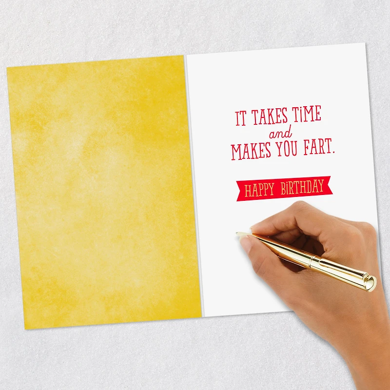 Getting Older Is Like Chili Funny Birthday Card for only USD 2.99 | Hallmark