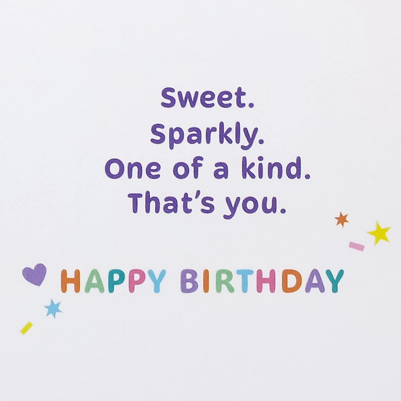 Sweet, Sparkly You Birthday Card for Granddaughter for only USD 5.99 | Hallmark
