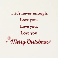 Many Times, Many Ways Christmas Card for Daughter for only USD 5.59 | Hallmark