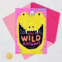 Dino-mite Kid Birthday Card With Stickers for only USD 4.99 | Hallmark