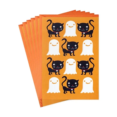 Ghosts and Black Cats Halloween Cards, Pack of 6 for only USD 4.99 | Hallmark