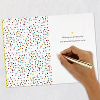 Wishing You a Happy Day and a Wonderful Year Birthday Card for only USD 2.50 | Hallmark