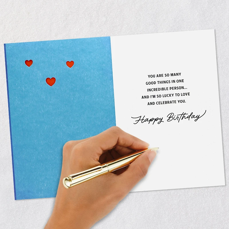 So Many Things To Love About You Romantic Birthday Card for only USD 5.59 | Hallmark