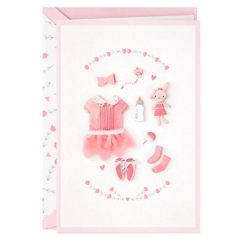 Sweet Reason to Celebrate New Baby Girl Card for only USD 8.59 | Hallmark