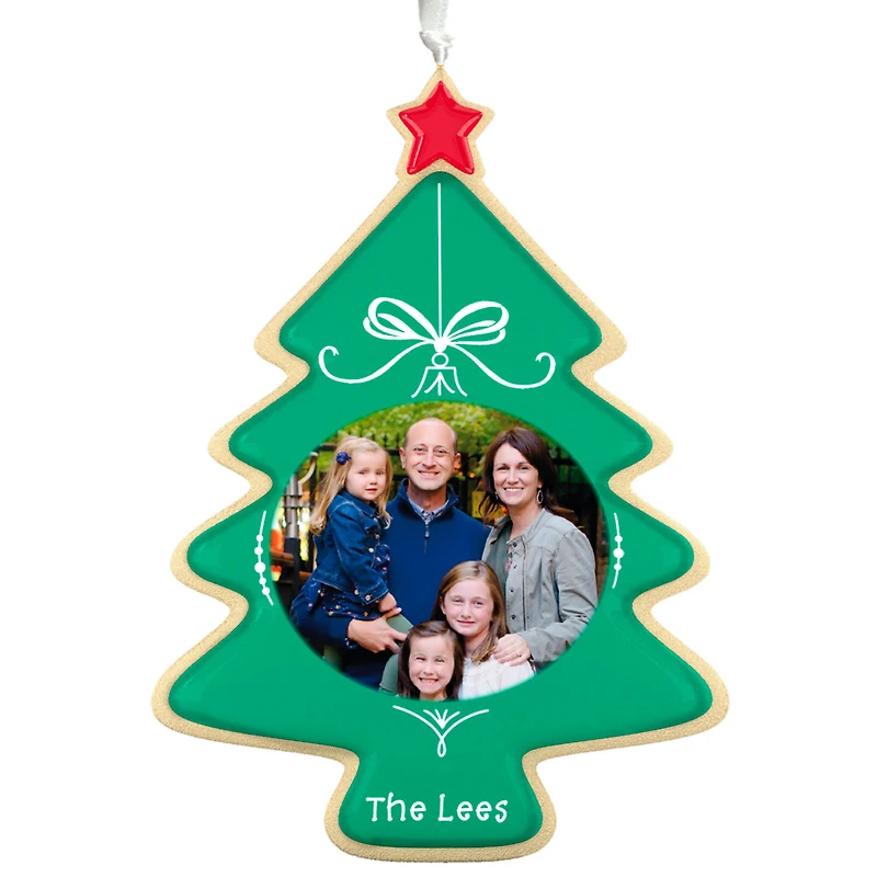 Sweet Memories Sugar Cookie Tree Personalized Ornament, Custom Oval Photo and Text for only USD 30.99 | Hallmark