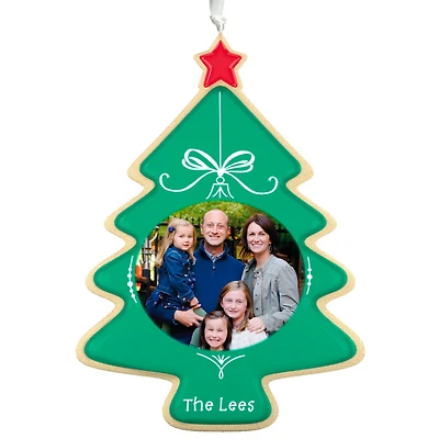 Sweet Memories Sugar Cookie Tree Personalized Ornament, Custom Oval Photo and Text for only USD 30.99 | Hallmark