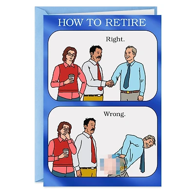 Congrats on Leaving Work Behind Funny Retirement Card for only USD 4.49 | Hallmark