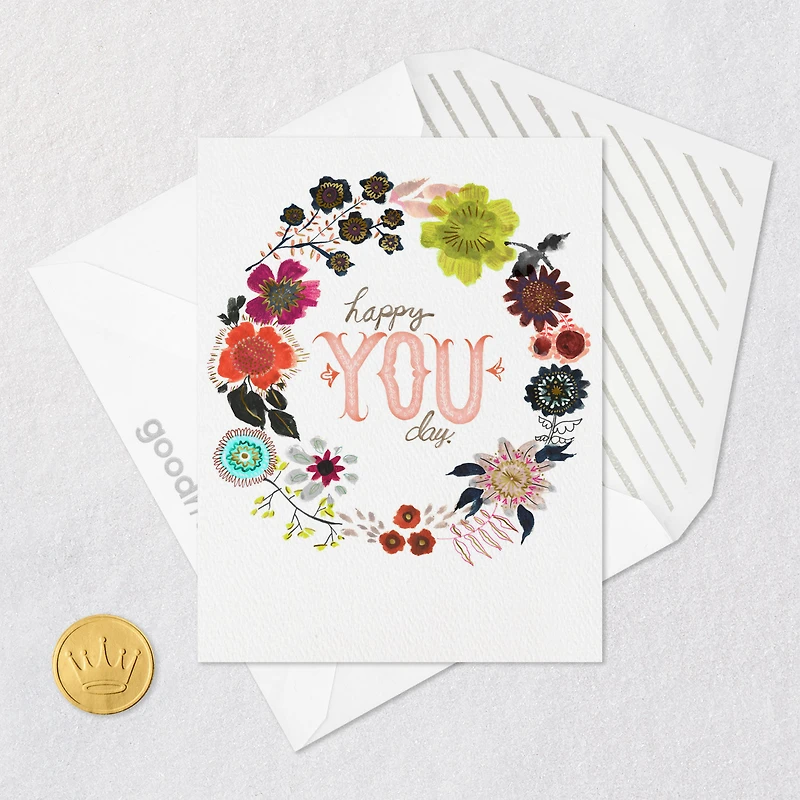 Happy You Day Blank Birthday Card for only USD 3.99 | Hallmark