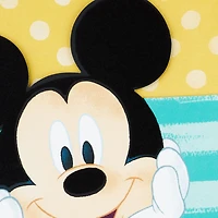 Disney Mickey Mouse Smiling From Ear to Ear Birthday Card for only USD 4.59 | Hallmark
