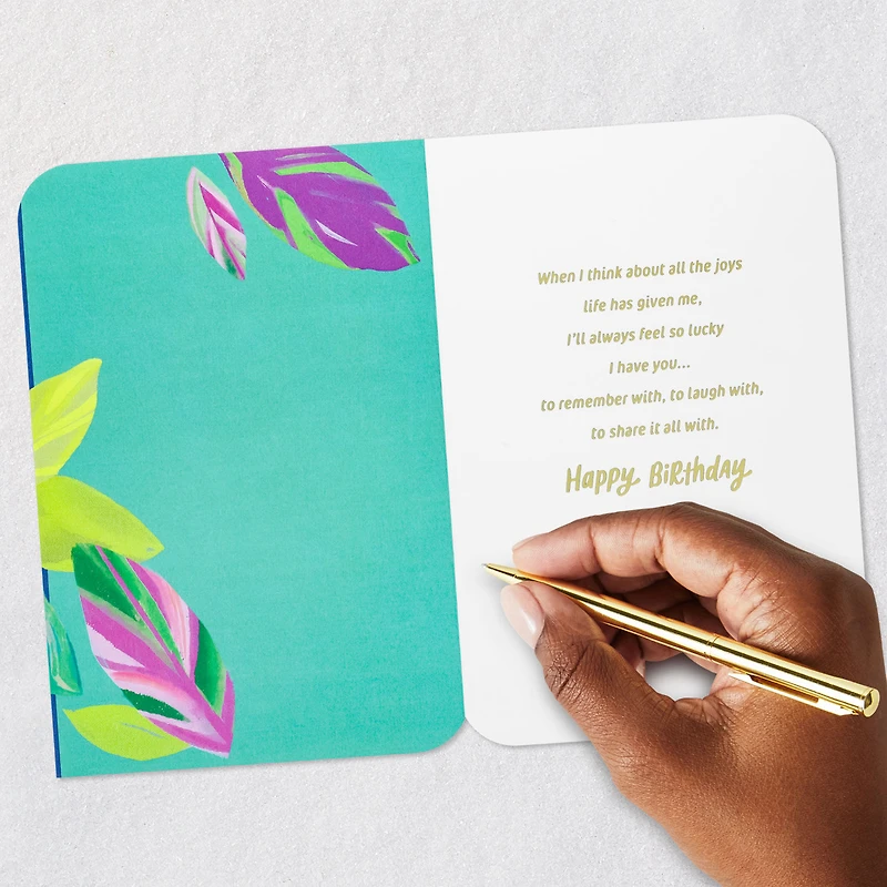 Lucky to Share It All With You Birthday Card for Sister for only USD 6.59 | Hallmark