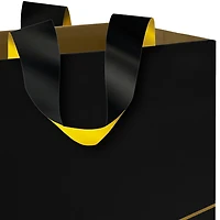5.5" Gold Lines on Black Small Square Gift Bag for only USD 5.49 | Hallmark