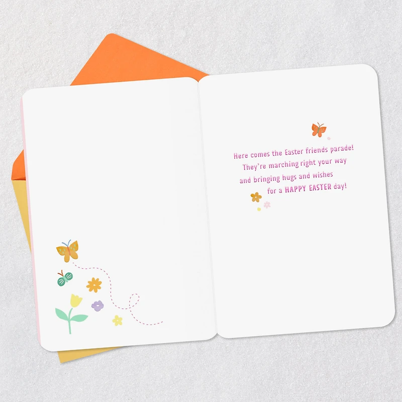 The Easter Friends Parade Easter Card for Kids for only USD 3.99 | Hallmark